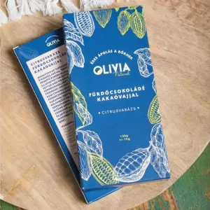 Expressz kézbesítés OLIVIA NATURAL Kakaóvajas Citrusvarázs belga fürdőcsokoládé