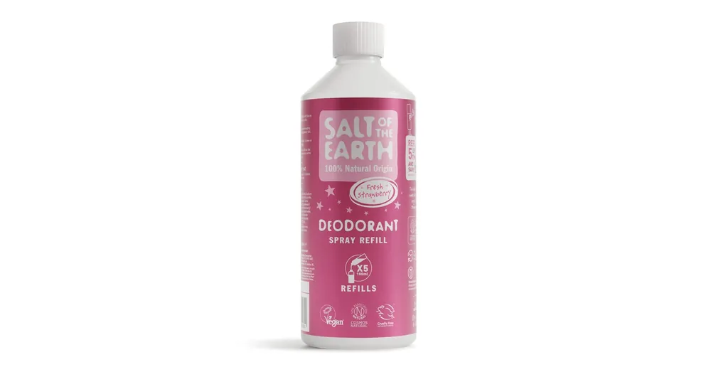 SALT OF THE EARTH Édes eper dezodor spray utántöltő Kiárusítás