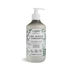 Népszerű I LOVE NATURALS Lime, Gyömbér, Kardamom kéz- és testápoló