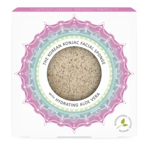 KONJAC SPONGE MANDALA ARCSZIVACS HIDRATÁLÓ ALOE VERÁVAL Akciós ár