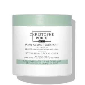 Végkiárusítás CHRISTOPHE ROBIN Gyengéd, Krémes Hidratáló Fejbőrradír Érzékeny Fejbőrre
