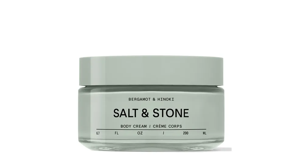 SALT & STONE GAZDAG TESTÁPOLÓ KRÉM - BERGAMOT & HINOKI Alacsony ár