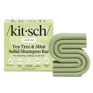 KITSCH Teafa és menta tisztító szilárd sampon zsíros hajra és a fejbőr egészségért Akciós ár