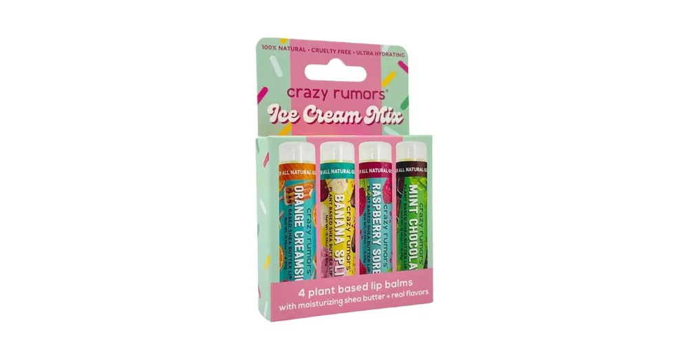 Biztonságos fizetés CRAZY RUMORS ICE CREAM MIX AJAKÁPOLÓ SZETT