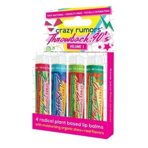 CRAZY RUMORS THROWBACK 90‘s MIX AJAKÁPOLÓ SZETT Gyors szállítás