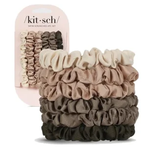 KITSCH Ultra Petite Szatén Hajgumi szett – Eukaliptusz Szuper ajánlat
