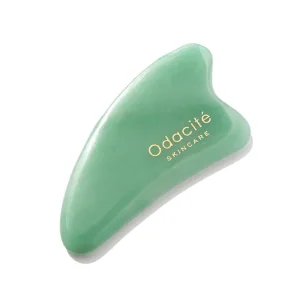 Azonnali szállítás ODACITÉ Crystal Contour zöld aventurin gua sha