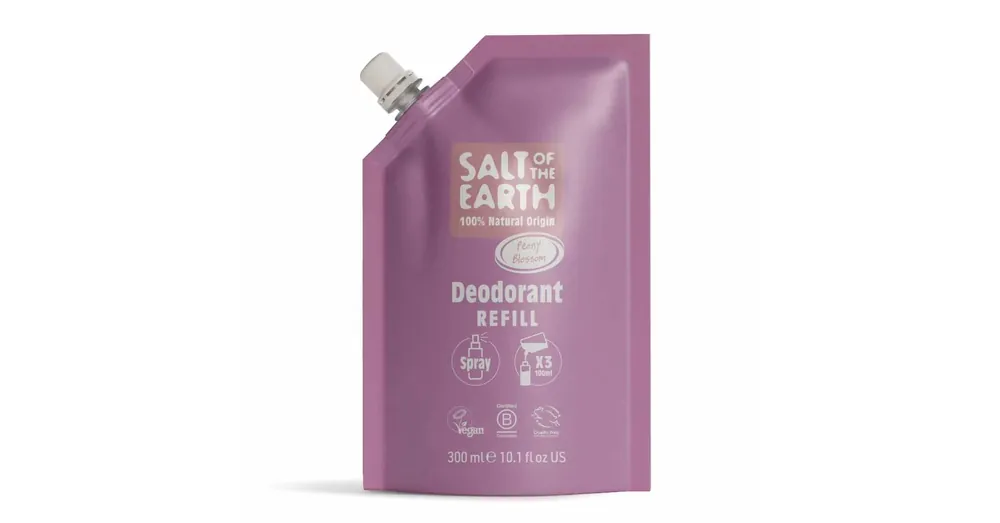 Outlet SALT OF THE EARTH Bazsarózsa virág dezodor spray tasakos utántöltő