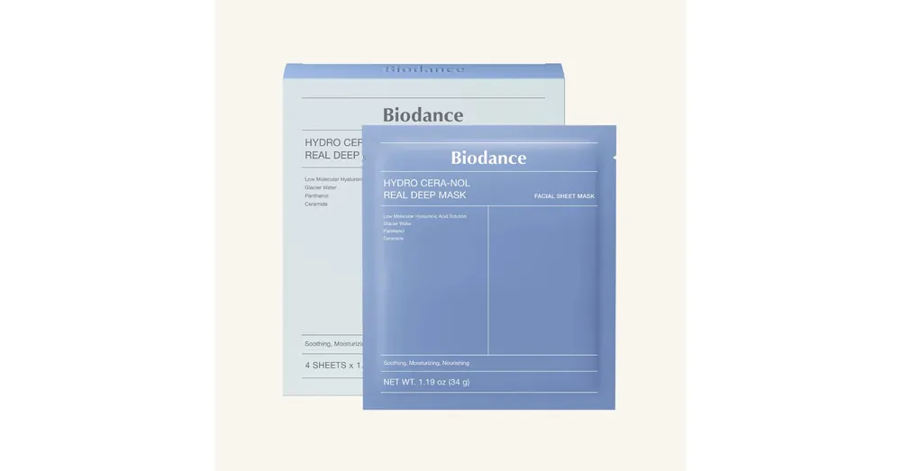 Biodance Hydro Cera-nol Real Deep Mask – mélyhidratáló, bőrbarrier-erősítő hidrogél maszk Ne maradj le