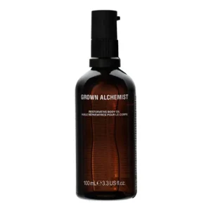 Korlátozott ajánlat GROWN ALCHEMIST RESTORATIVE TÁPLÁLÓ ÉS RAGYOGÁST FOKOZÓ TEST OLAJ