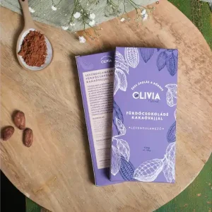 Azonnal elérhető AKCIÓS OLIVIA NATURAL Kakaóvajas Levendulamező fürdőcsokoládé