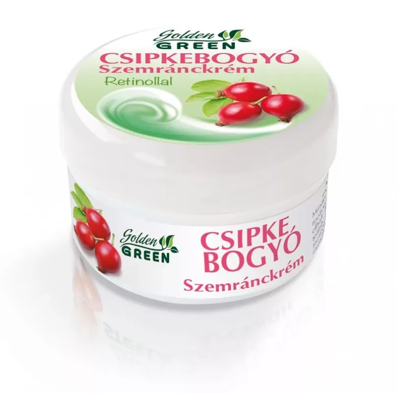 Golden GREEN CSIPKEBOGYÓ szemránckrém retinollal - 40 ml Alacsony ár