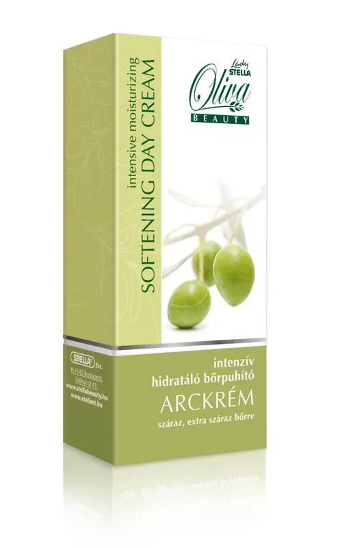 Végkiárusítás Lady STELLA Olíva Beauty Intenzív hidratáló, bőrpuhító arckrém - 100 ml