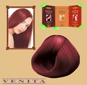 Henna Color hajfesték 11 Burgundi vörös 75 ml Akció