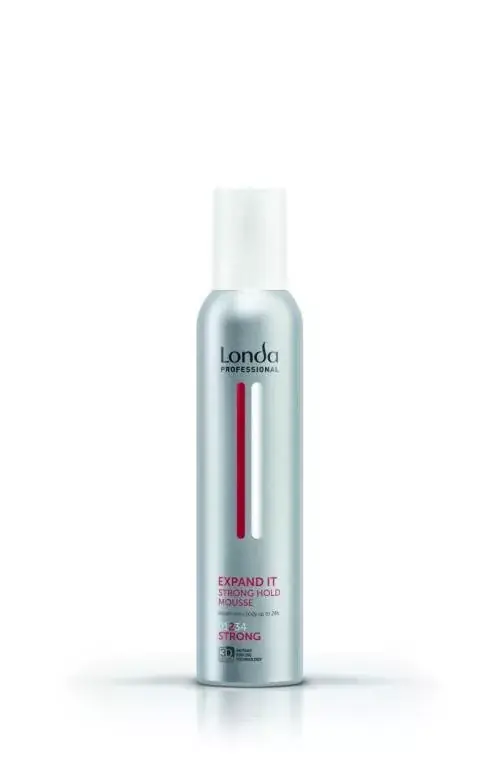 Azonnali szállítás LONDA PROFESSIONAL EXPAND IT Strong Hold Mousse erős hajhab 200 ml