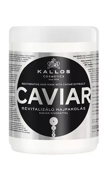 Kallos KJMN Kaviár Revitalizáló Hajpakolás 1000 ml Outlet