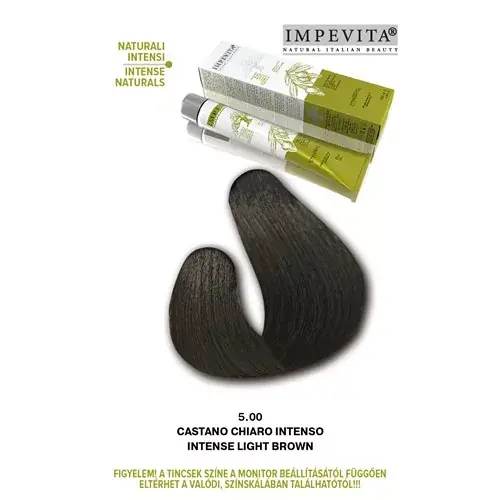Szuper ajánlat Impevita Ammónia- és PPD Mentes Krémhajfesték 100ml 5.00 Intenzív Világosbarna IP