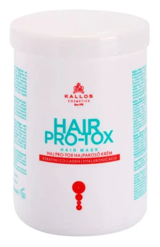 Árengedmény Kallos HAIR PRO-TOX HAJPAKOLÓ 1000 ml