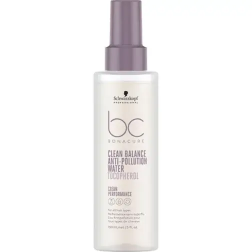 Biztonságos vásárlás Schwarzkopf Bonacure Clean Balance Anti-Pollution Water Hajápoló Folyadék 150 ml