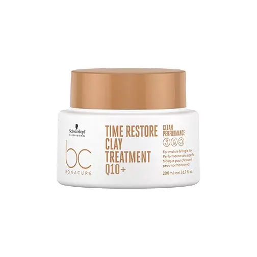Schwarzkopf Bonacure Time Restore Clay Pakolás 200 ml Olcsóbb