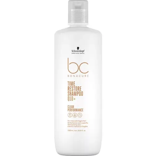 Vásárlói kedvenc Schwarzkopf Bonacure Time Restore Sampon 1000 ml