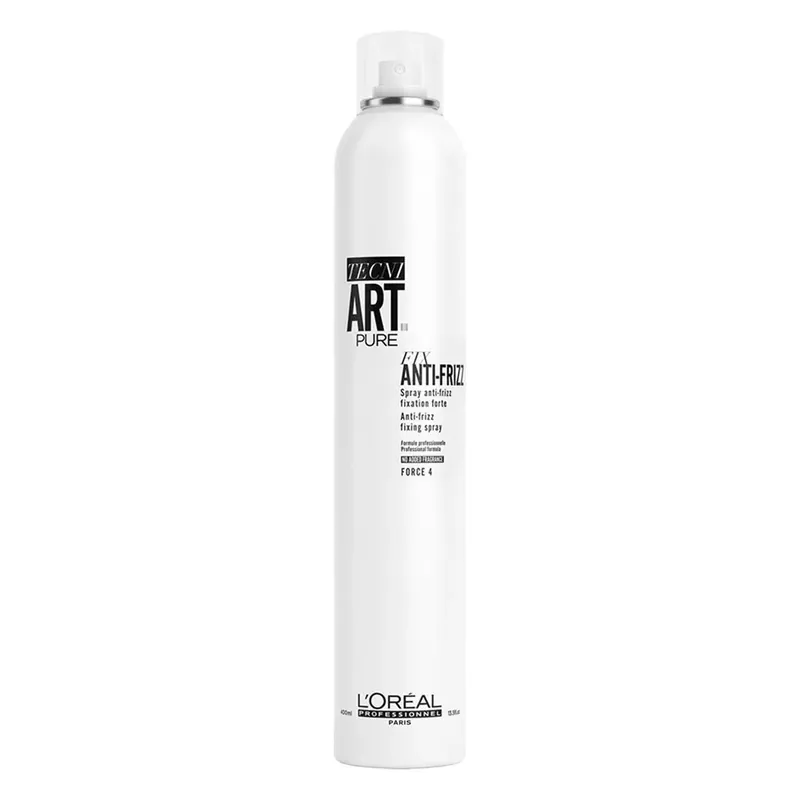 Ne maradj le FIX ANTI-FRIZZ PURE - HOZZÁADOTT ILLATANYAGOT NEM TARTALMAZÓ SZÖSZÖSÖDÉSGÁTLÓ ÉS PÁRATASZÍTÓ SPRAY - 400 ml