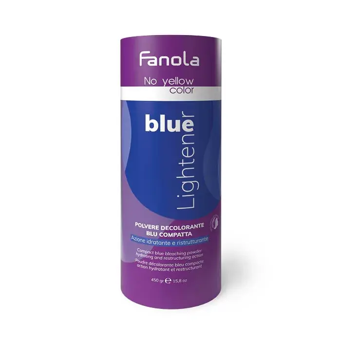 Fanola No Yellow szőkítőpor Blue - Kék 450g Biztonságos fizetés