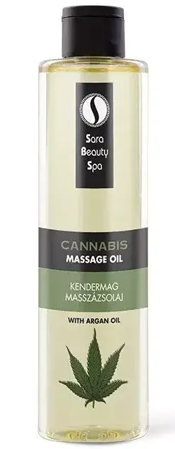 Masszázsolaj "Mentes" - Kendermag - 250ml Prémium