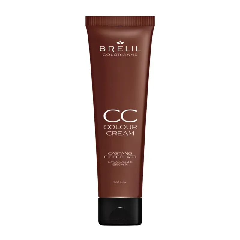 Alacsony ár Brelil CC Colour Cream Chocolate Brown - Színező hajpakolás Csokoládé barna - 150 ml