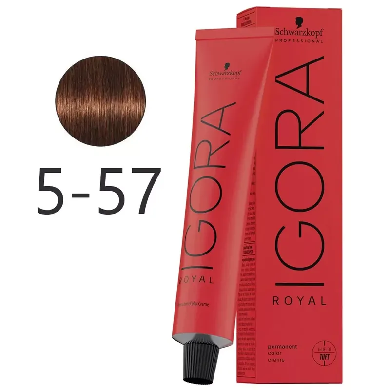 Legkelendőbb Igora Royal Krémhajfesték 5-57 - 60 ml