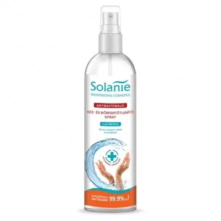 Bestseller Solanie Antibakteriális kéz- és bőrfertőtlenítő spray 250ml