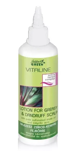 Akciós ár Golden GREEN Vitaline Hajszesz Zsíros-Korpás Fejbőrre 125 ml