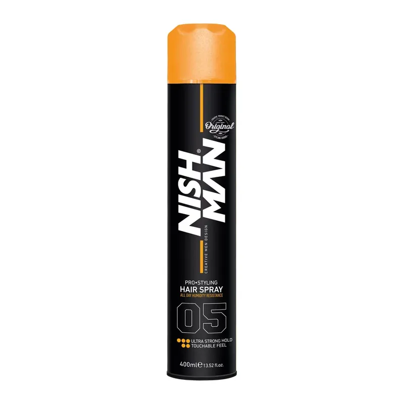 Nish Man Hajlakk 05 Ultra Strong - 400 ml Expressz kézbesítés