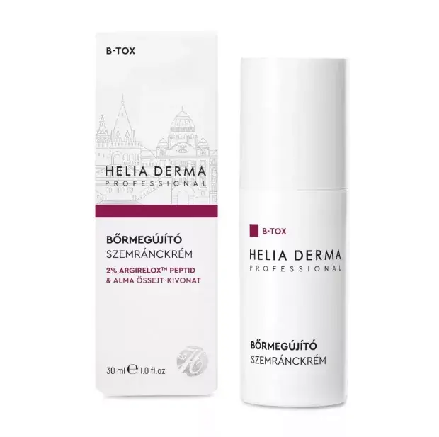 HELIA DERMA PROFESSIONAL B-TOX BŐRMEGÚJÍTÓ SZEMRÁNCKRÉM 30ml Szuper ajánlat