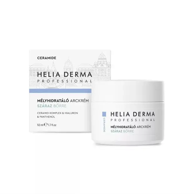 HELIA DERMA PROFESSIONAL CERAMIDE MÉLYHIDRATÁLÓ ARCKRÉM SZÁRAZ BŐRRE 50ml Kihagyhatatlan ajánlat