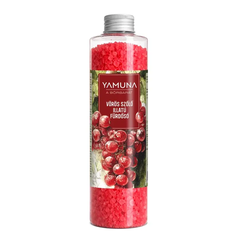 YAMUNA Vörös szőlő illatú fürdősó 265 g Azonnal elérhető
