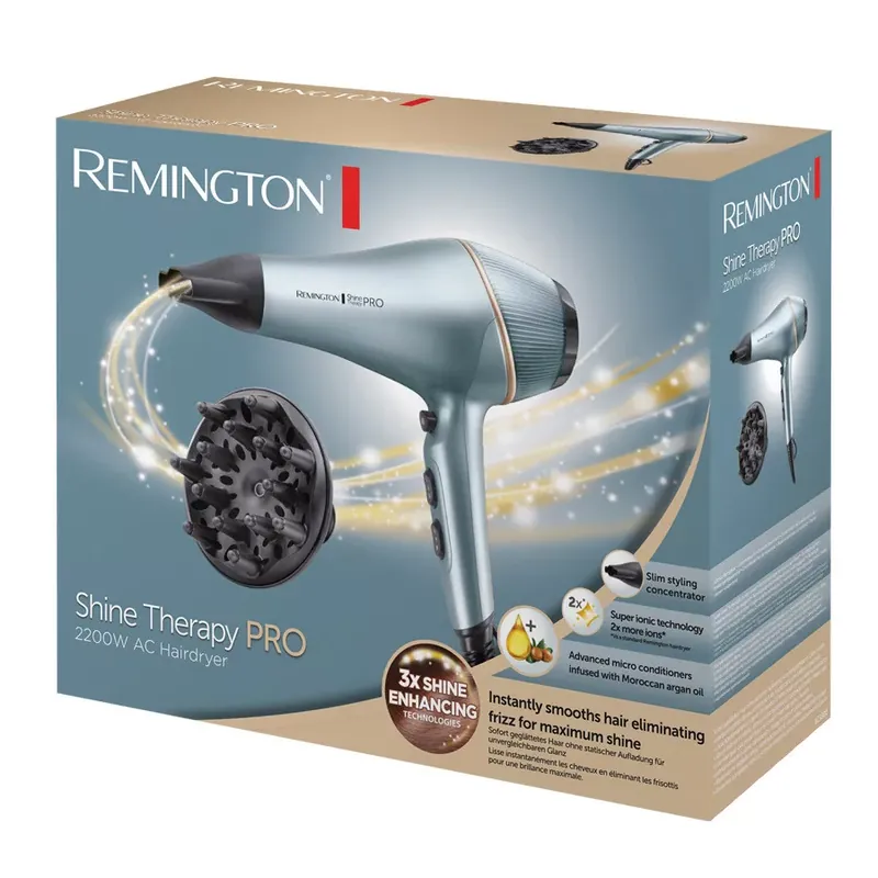 Expressz kézbesítés Remington AC9300 Shine Therapy PRO 2200W Hajszárító