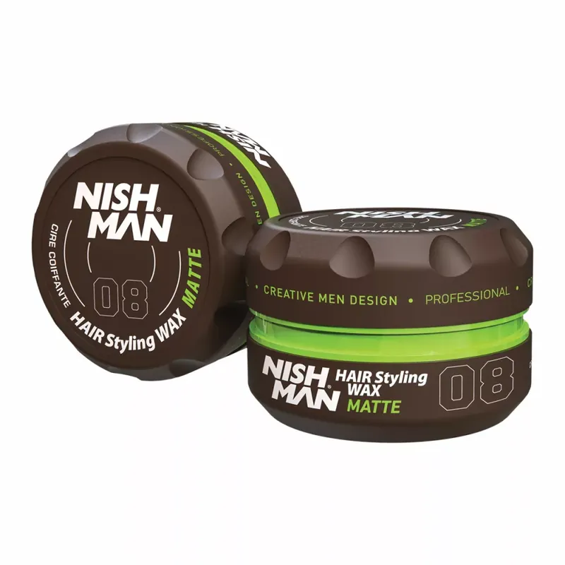 Vedd meg online Nish Man 08 Matte Hajwax - 150 ml