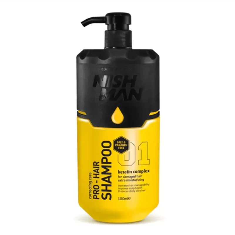 Csak ma Nish Man Professzionális hajsampon - 1250 ml