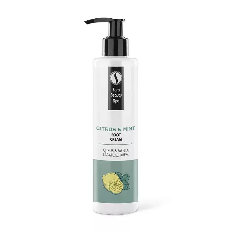 LÁBÁPOLÓ KRÉM - CITRUS ÉS MENTA - 250ML Különleges ajánlat