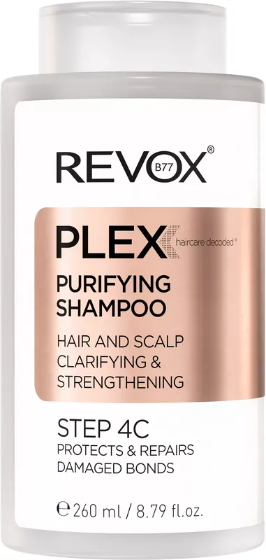 Exkluzív ajánlat REVOX PLEX Step 4C Purifying Shampoo mélytisztító sampon 260 ml