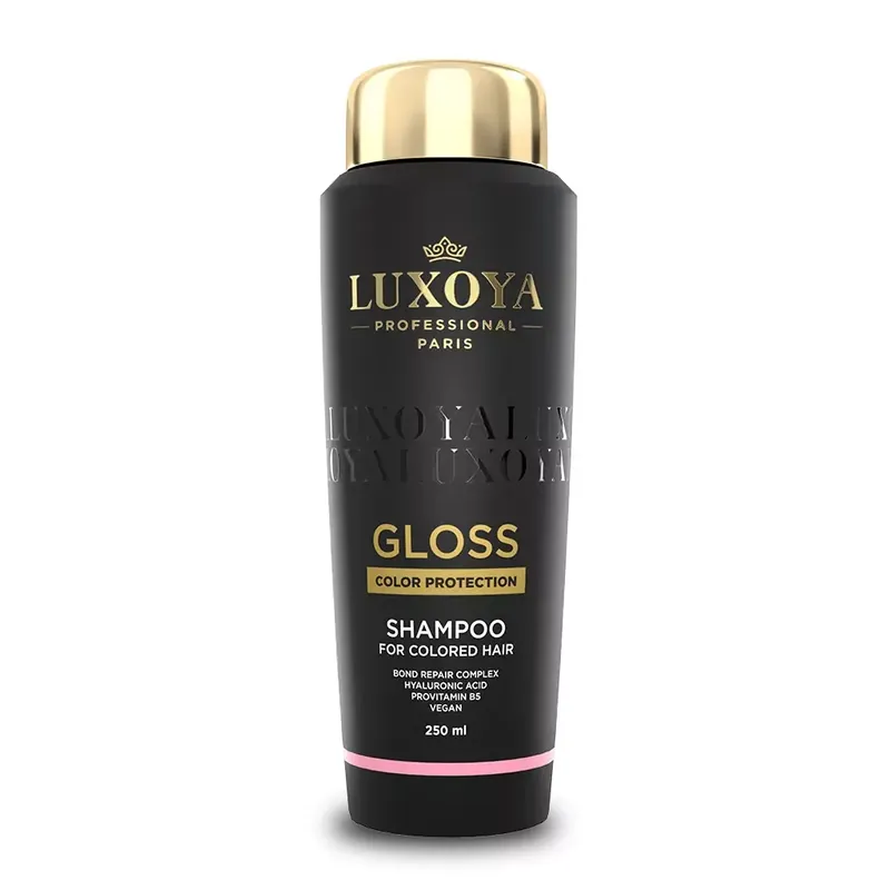 Biztonságos vásárlás LUXOYA PROFESSIONAL PARIS - GLOSS színvédő sampon 250 ml
