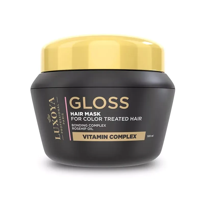 Kiárusítás LUXOYA PROFESSIONAL PARIS - GLOSS színvédő HAJMASZK 500 ml