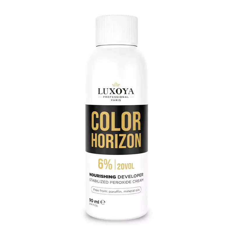Gyors szállítás LUXOYA HAIR COLOR HORIZON NOURISHING DEVELOPER - Előhívó folyadék (OXI) vol. 20/6% - 90 ml