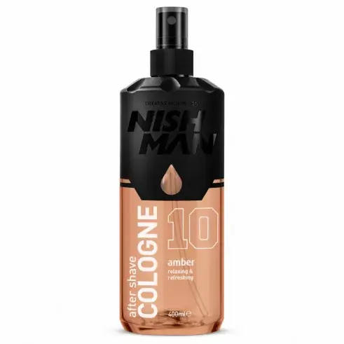 Nish Man After Shave Cologne, Amber 400 ml Expressz kézbesítés