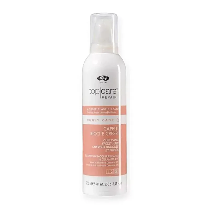 Lisap Top Care Repair Curly Care rugalmasságot adó hajhab 250 ml Biztonságos vásárlás