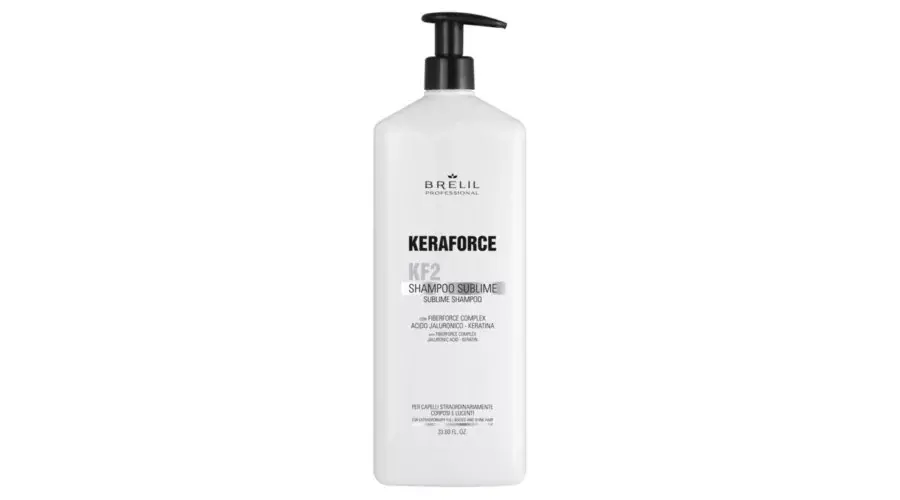 Keraforce Sublime Shampoo - Tisztító sampon keratinnal és hyaluron savval 1000 ml Expressz szállítás