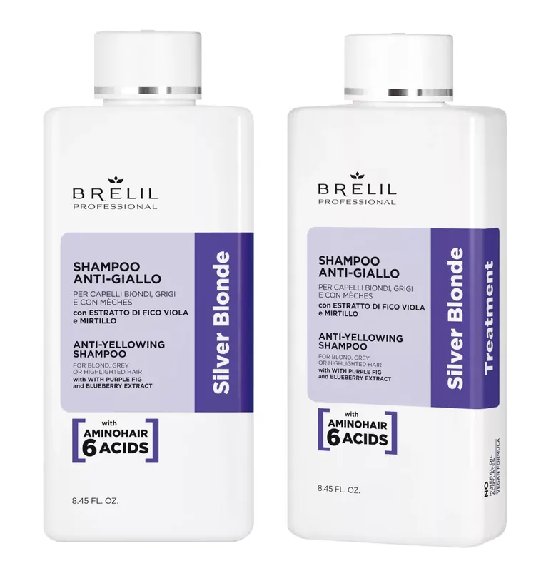 Amino Treatment Silver Blonde - Sárgulás elleni hamvasító sampon 250 ml Vedd meg most