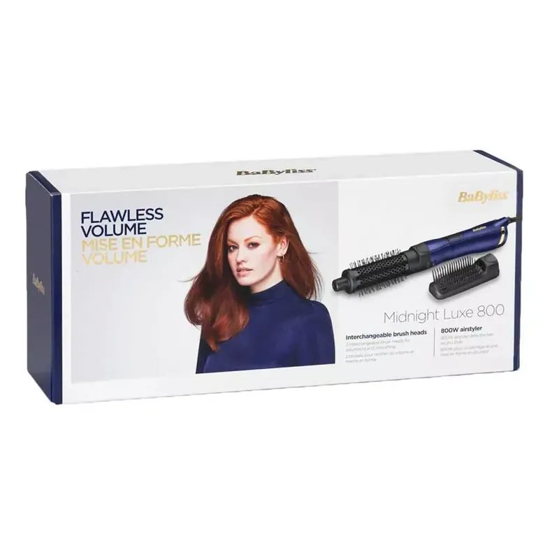 Legkelendőbb BaByliss Midnight Luxe Meleglevegős hajformázó 800W sötétkék