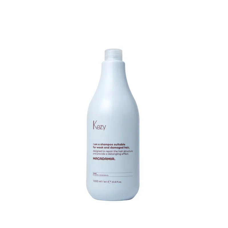 Kedvezmény Kezy by Alfaparf Macadamia Sampon károsodott hajra 1000 ml